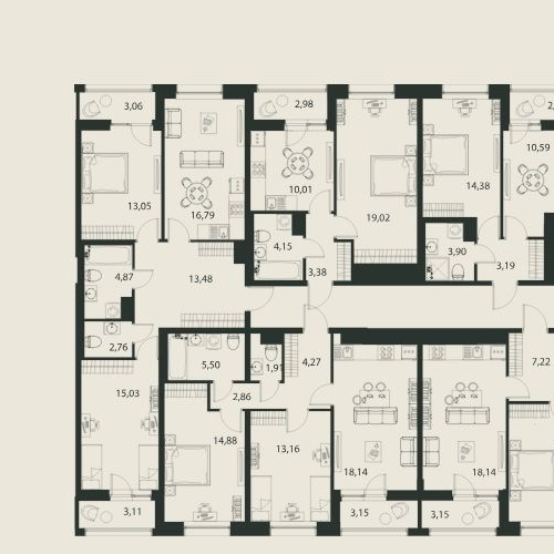 1-комн квартира Аквилон Ливз ЖК