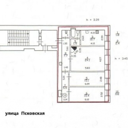 Продажа 3-комн квартиры на вторичном рынке Псковская улица,  д. 34