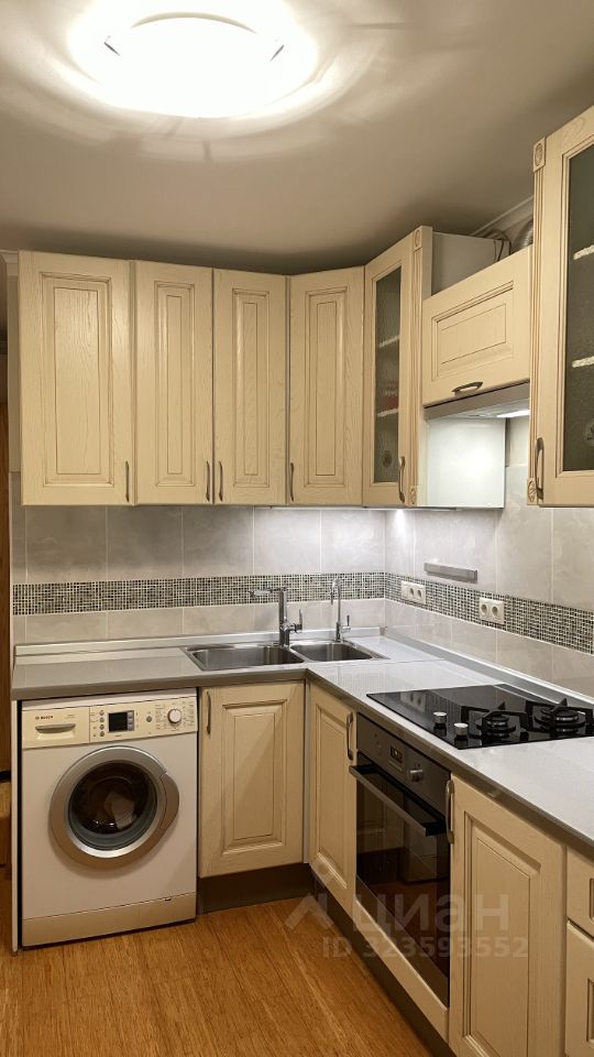 Аренда 1-комн квартиры на вторичном рынке улица Усачева, 25