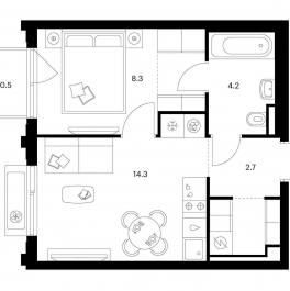 Продажа 1-комн квартиры в новостройке ш. Алтуфьевское, корп.1.1 Продажа 1-комн квартиры в новостройке ш. Алтуфьевское, корп.1.1