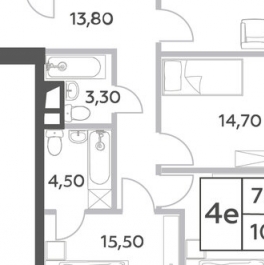 Продажа 4-комн квартиры на вторичном рынке проспект Генерала Дорохова,  д. вл1 к1