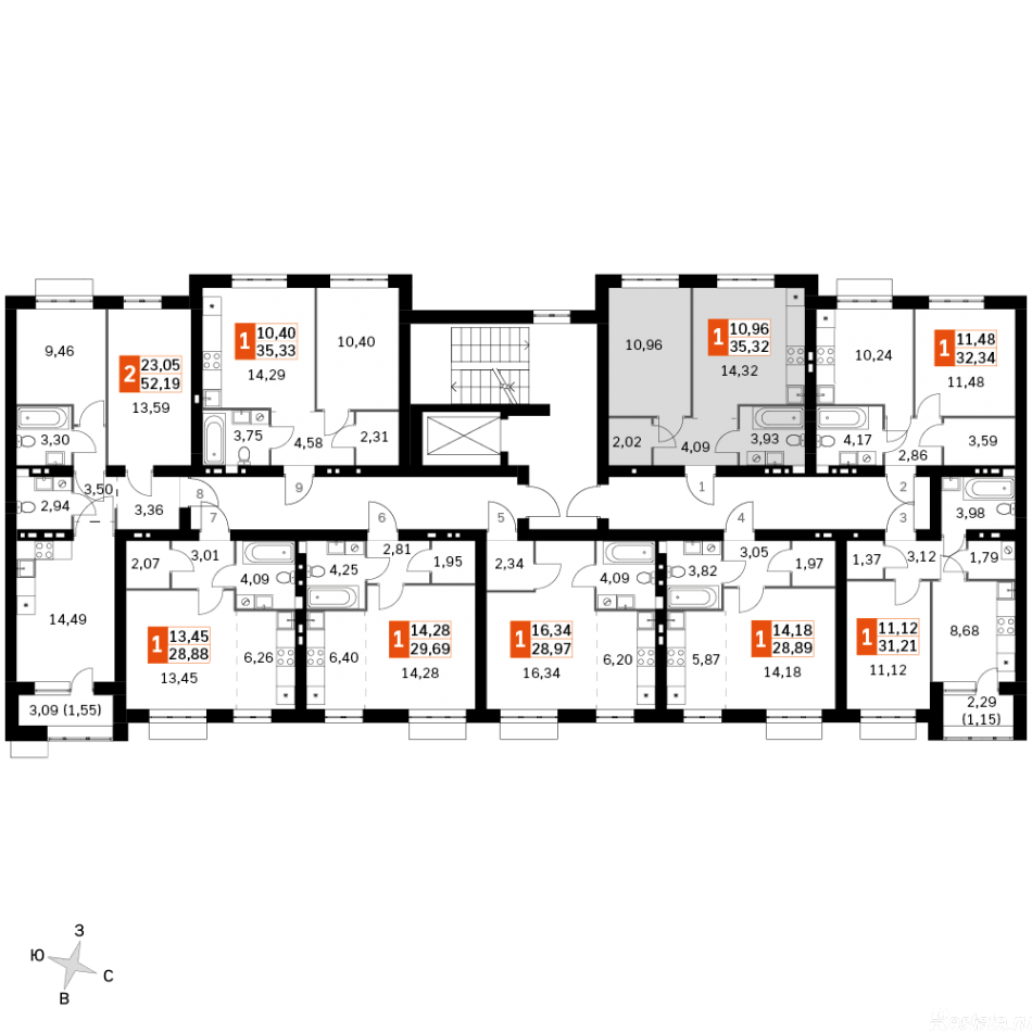 Продажа 1-комн квартиры в новостройке дер. Митькино, ул. Цветочная