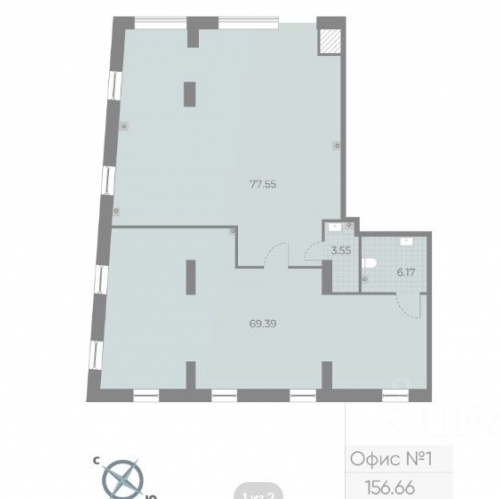 Помещение свободного назначения проспект Крузенштерна