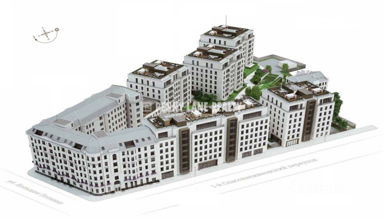 Продажа 3-комн квартиры на вторичном рынке улица Большая Полянка, 44