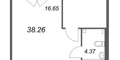 1-комн квартира Зеленогорск г., Кривоносовская ул.,  к. Б4