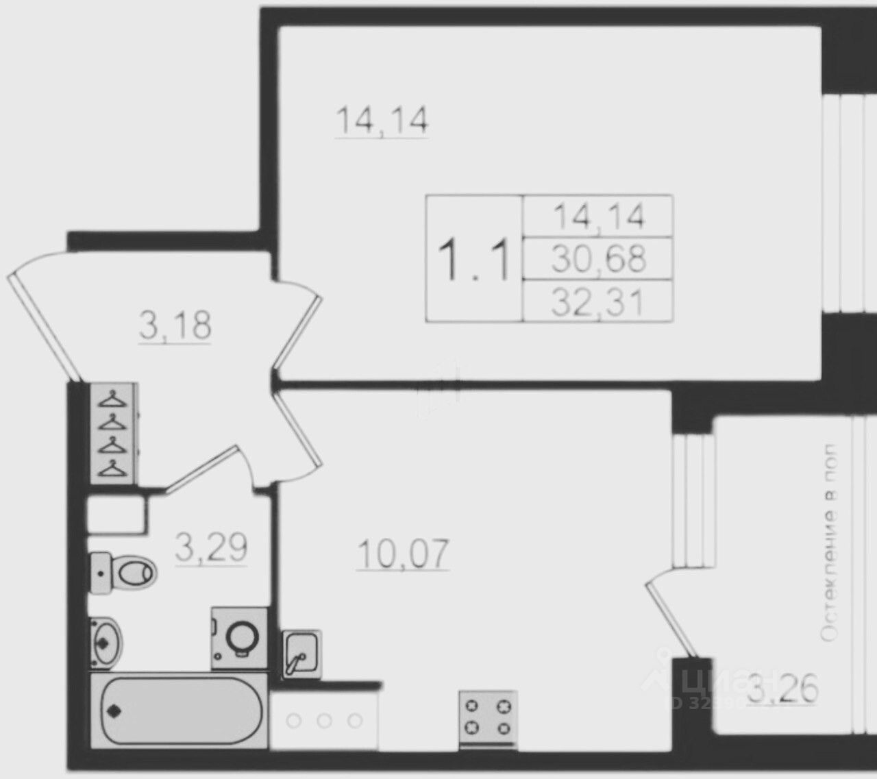 Продажа 1-комн квартиры на вторичном рынке Кубинская улица, 78