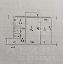 Продажа 2-комн квартиры на вторичном рынке Калининец пгт,  д. 19