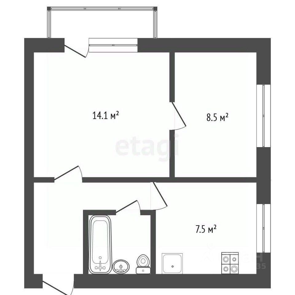 Продажа 2-комн квартиры на вторичном рынке Волгоградский проспект, 9С1