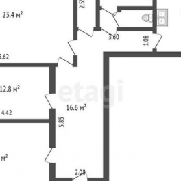 Продажа 3-комн квартиры на вторичном рынке 31 Октября, Центральная улица,  д. 45