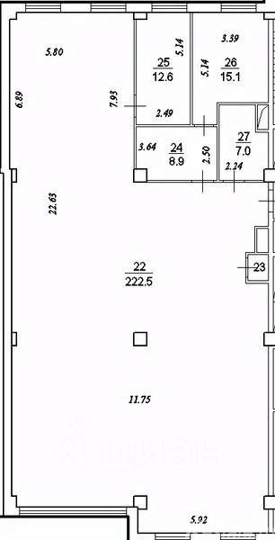 Аренда офиса Добрынинский 4-й пер,  д. 8