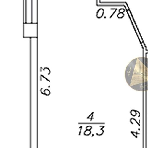 1-комн квартира 17-я Васильевского острова линия, 52к1