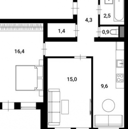 Продажа 2-комн квартиры на вторичном рынке ул Чапыгина,  д. 3а