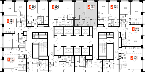 2-комн квартира 3-й Хорошёвский проезд