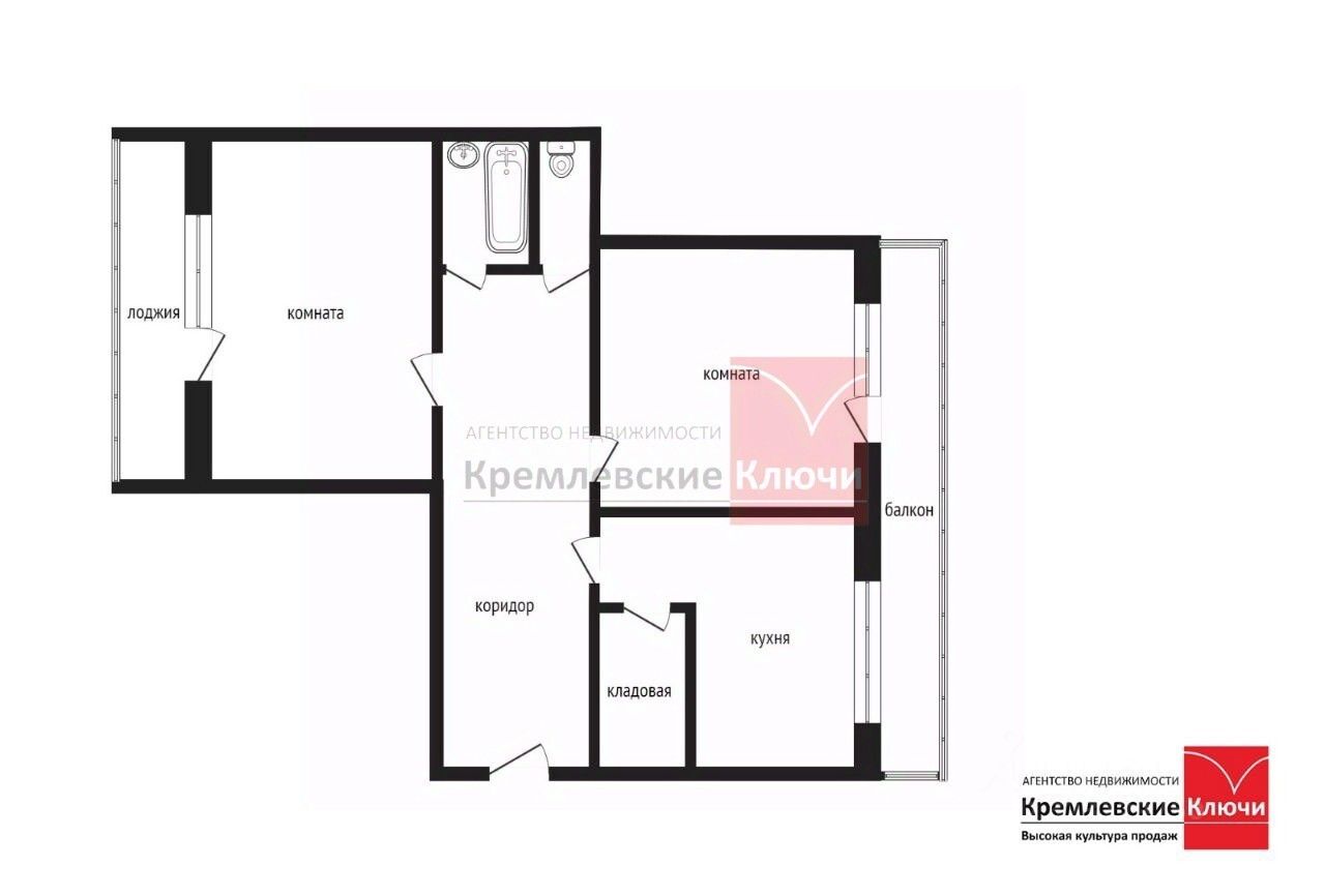 Продажа 2-комн квартиры на вторичном рынке Мытищи, улица Щербакова, 1к2