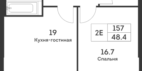 1-комн квартира Москва г., Обручева ул.,  к. 6