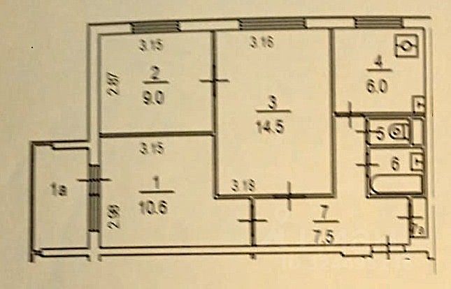 Продажа 3-комн квартиры на вторичном рынке Стартовая улица, 21