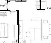 Продать Квартиры вторичка Сиреневый, Советская улица  60 