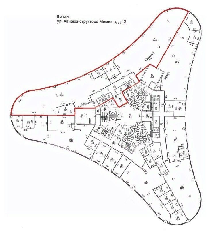 Аренда ПСН ул Авиаконструктора Микояна,  д. 12