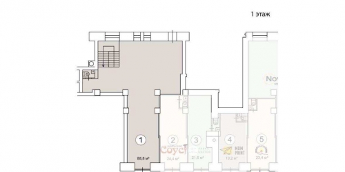 Помещение свободного назначения Россия, Щербаковская улица, 35,  д. 35