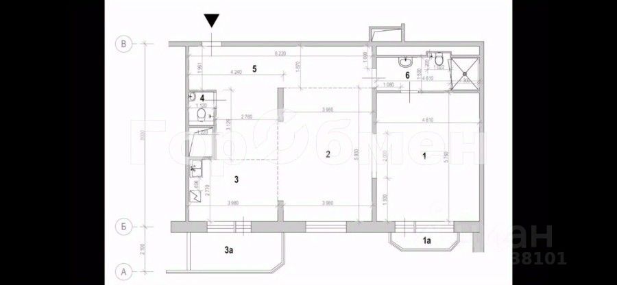 Продажа 2-комн квартиры на вторичном рынке Волоколамское шоссе, 60К2