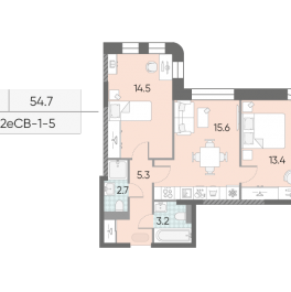 Продажа 2-комн квартиры в новостройке Москва г., Братьев Весниных б-р, к. 1-3 Продажа 2-комн квартиры в новостройке Москва г., Братьев Весниных б-р, к. 1-3