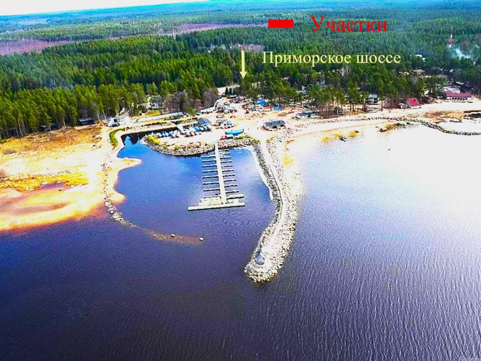 Продажа земли Выборг г, Приморское ш