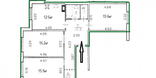 3-комн квартира Пушкинский район посёлок Шушары территория Славянка Полоцкая улица,  д. 3