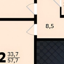 Продажа 2-комн квартиры на вторичном рынке Балаклавский пр-кт,  д. 1
