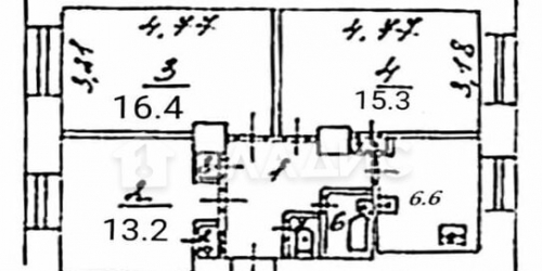 3-комн квартира Воронцовская улица,  д. 48