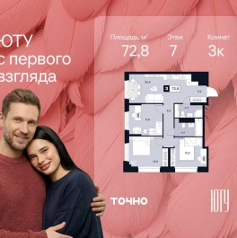Продажа 3-комн квартиры в новостройке ул. Лодочная, 27к2 Продажа 3-комн квартиры в новостройке ул. Лодочная, 27к2