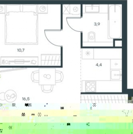 Продажа 3-комн квартиры на вторичном рынке Озёрная улица,  д. к1