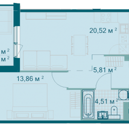 Продажа 1-комн квартиры в новостройке Всеволожск г., Дорога Жизни ш.,  к. 4.7