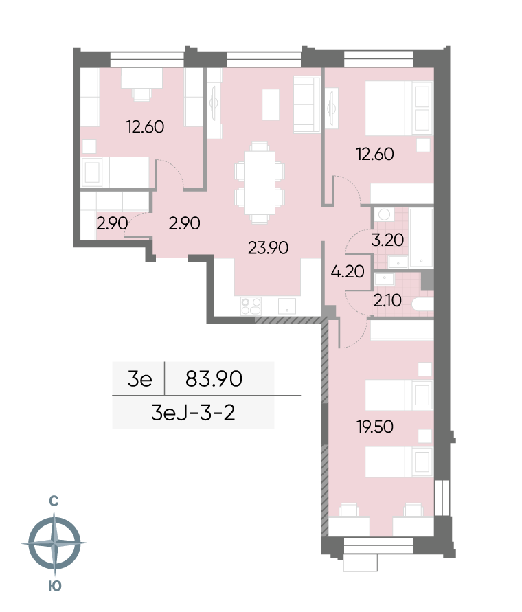 Продажа 3-комн квартиры в новостройке Борисовские Пруды улица, д.1