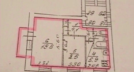 2-комн квартира улица Зайцева, 19/18