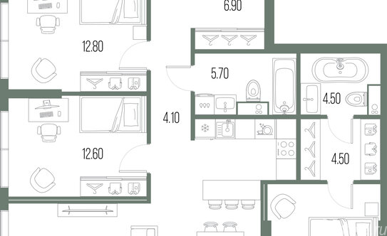Продажа 2-комн квартиры на вторичном рынке Гурьевский проезд,  д. 29 к1