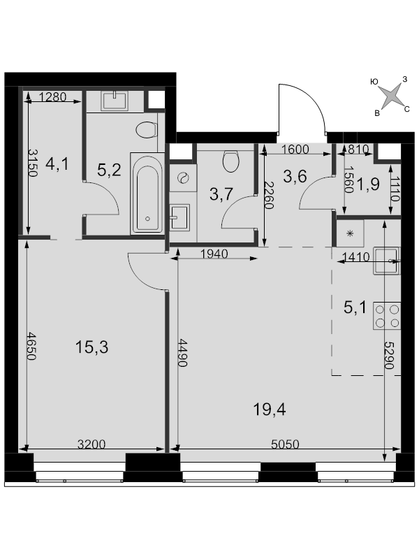 Продажа 1-комн квартиры в новостройке Москва г., Розанова ул.,  к. 5