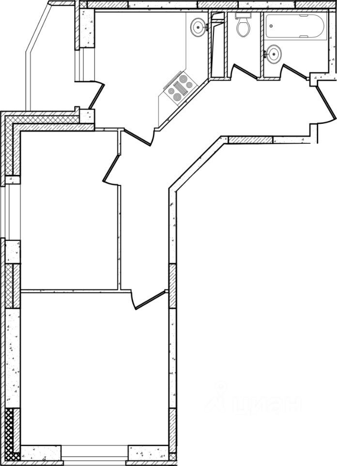 Продажа 2-комн квартиры в новостройке Подольск, Пионерская улица,  д. 15 к1