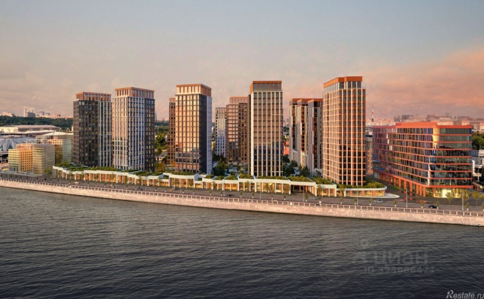 Продажа 2-комн квартиры в новостройке Лужнецкая наб,  д. 10А с16