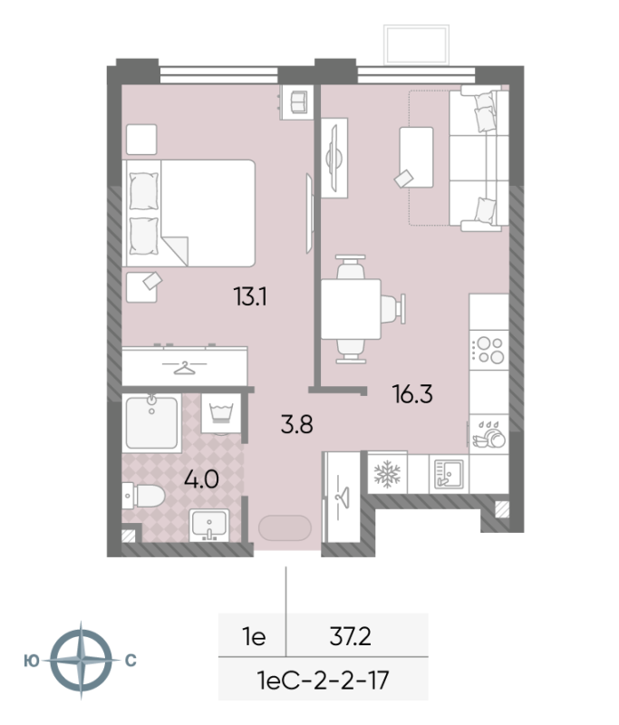 Продажа 1-комн квартиры в новостройке Москва г., Производственная ул.,  к. 2.5