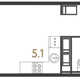 Продажа студии Санкт-Петербург г., Обводного кан. наб.,  к. 1