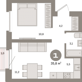 Продажа 1-комн квартиры в новостройке Москва г., Тагильская ул.,  к. 2