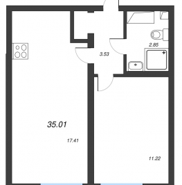 Продажа 1-комн квартиры в новостройке Санкт-Петербург г., Маршала Казакова ул., к. 9 Продажа 1-комн квартиры в новостройке Санкт-Петербург г., Маршала Казакова ул., к. 9
