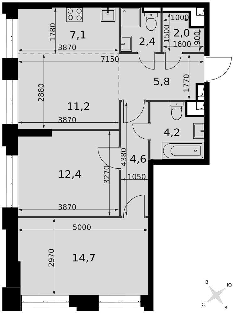Продажа ПСН Шеногина улица,  д. 2,  к. стр3