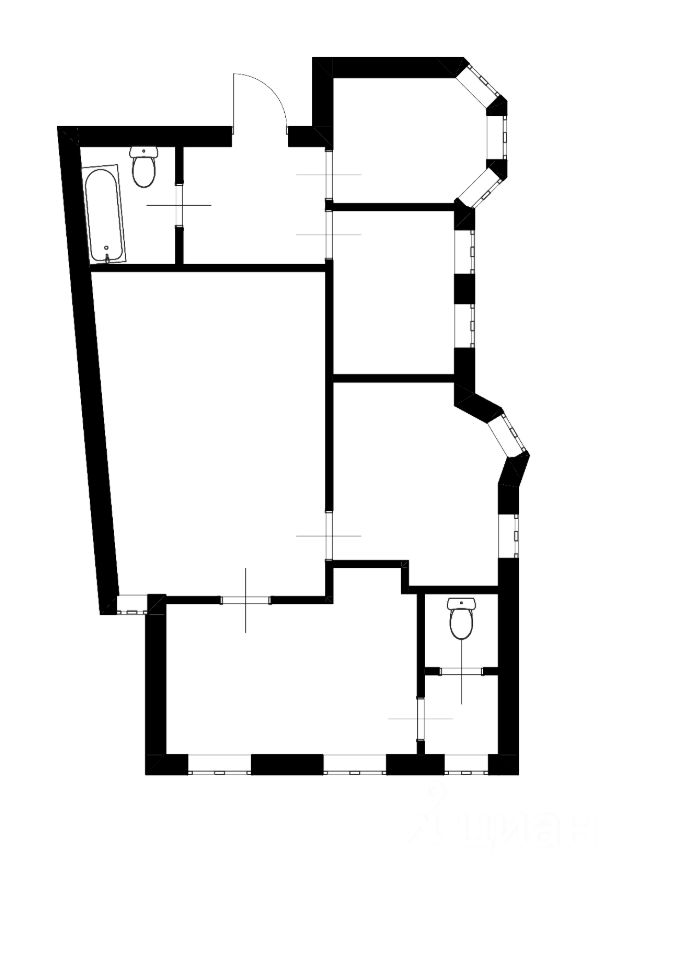 Продажа 4-комн квартиры на вторичном рынке Мясницкая улица, 15