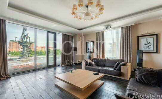 Аренда 2-комн квартиры на вторичном рынке Пречистенская набережная,  д. 17