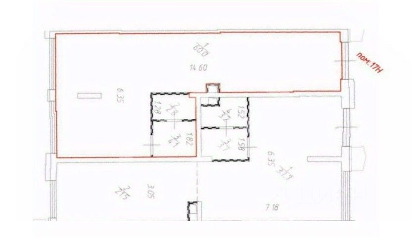 Аренда торгового помещения проезд Проектируемый 4062-й,  д. 6,  к. 33