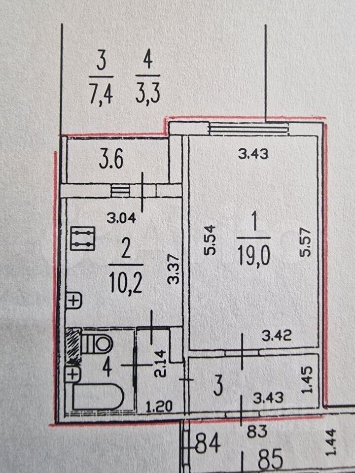 Продажа 1-комн квартиры на вторичном рынке Пулковская улица, 13