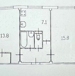 Продажа 2-комн квартиры на вторичном рынке Народная улица,  д. 76