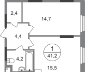 Продать Квартиры в новостройке Рассказовка д., Бориса Пастернака ул.   18.1