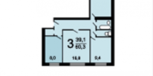 3-комн квартира ул Коптевская,  д. 18,  к. 2